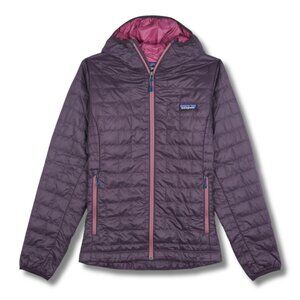 Patagonia Nano Puff Hoody Jacket, Purple S - EUC, Packable, Insulated, Gorpcore